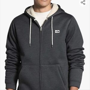 Men's North Face Patrol Sherpa Lined Full-Zip Hoodie, Size M